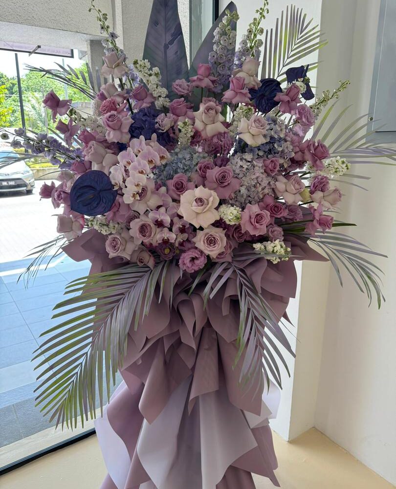 紫韵繁华 · 高雅花篮