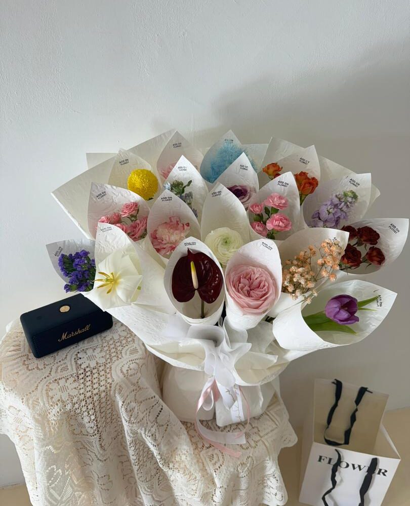 缤纷序曲 · 多彩花艺花束