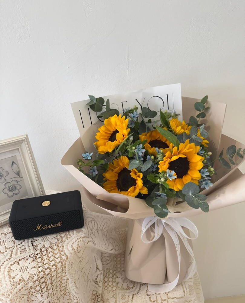 晴空颂歌 · 向日葵花艺花束