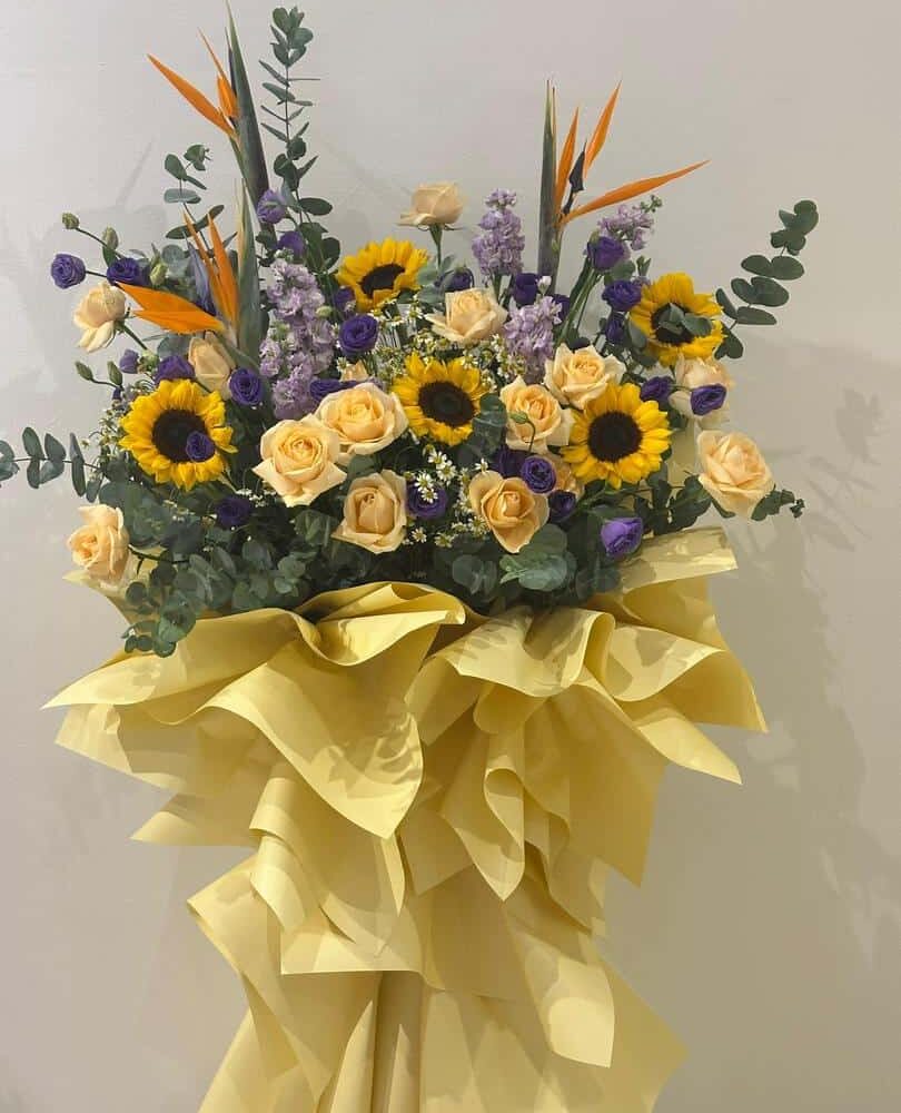 晨曦之悦 · 黄色开业花篮