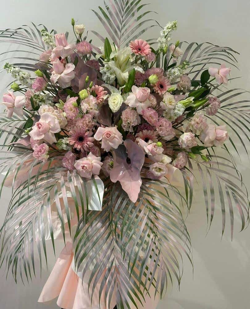 柔光序曲 · 粉色开业花篮