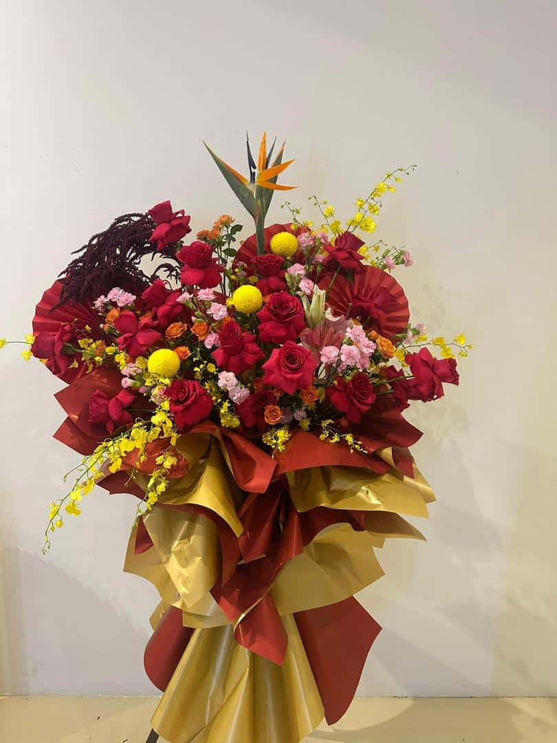 晴光映悦 · 黄色系开业花篮